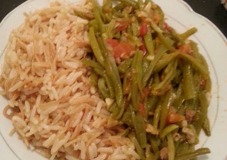 Green Beans & Meat (Lubieh Blahmeh)