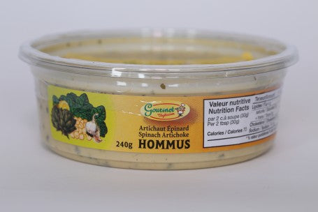 Spinach & Artichokes Hummus