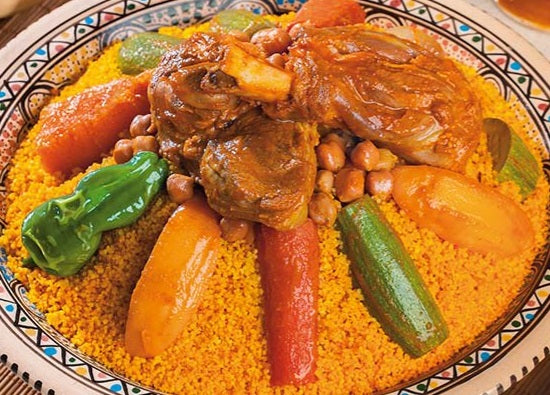 Traditional Couscous (Couscous Maghribbi)
